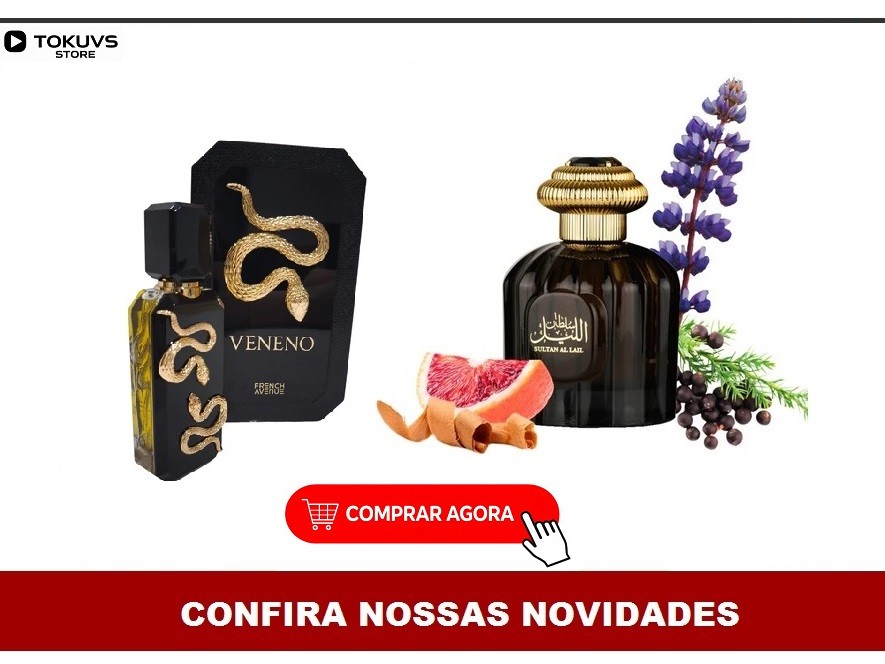 Nova Linha de Perfumes &Aacute;rabes no Tokuvs Store